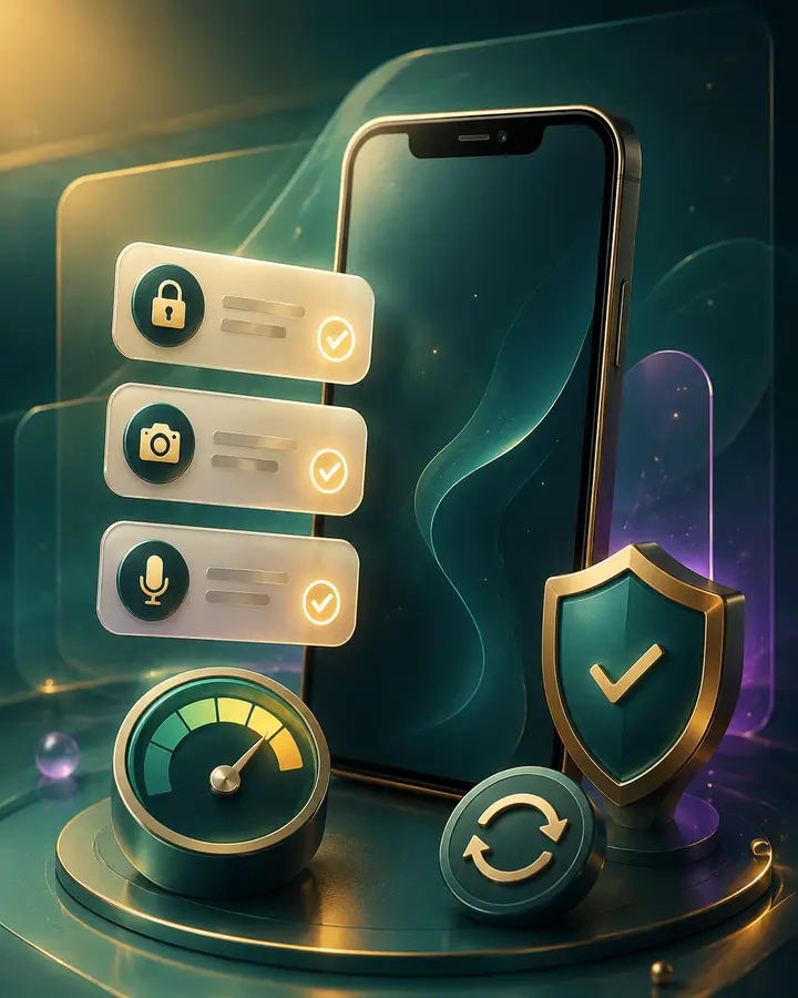 TCV VIP mobile app information and device checks